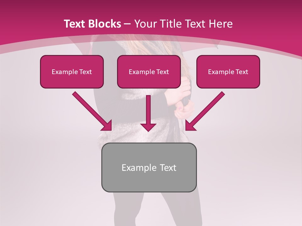 Young Cap Model PowerPoint Template