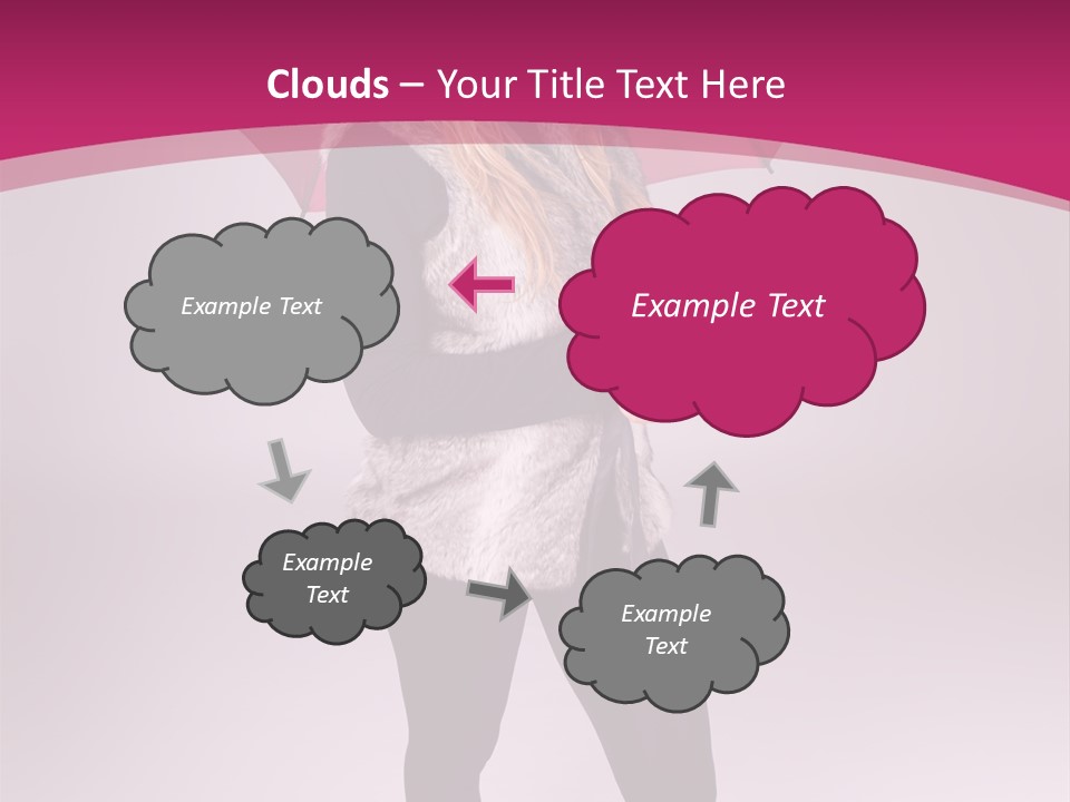 Young Cap Model PowerPoint Template