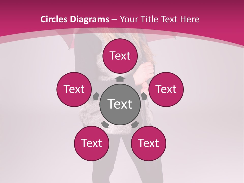 Young Cap Model PowerPoint Template