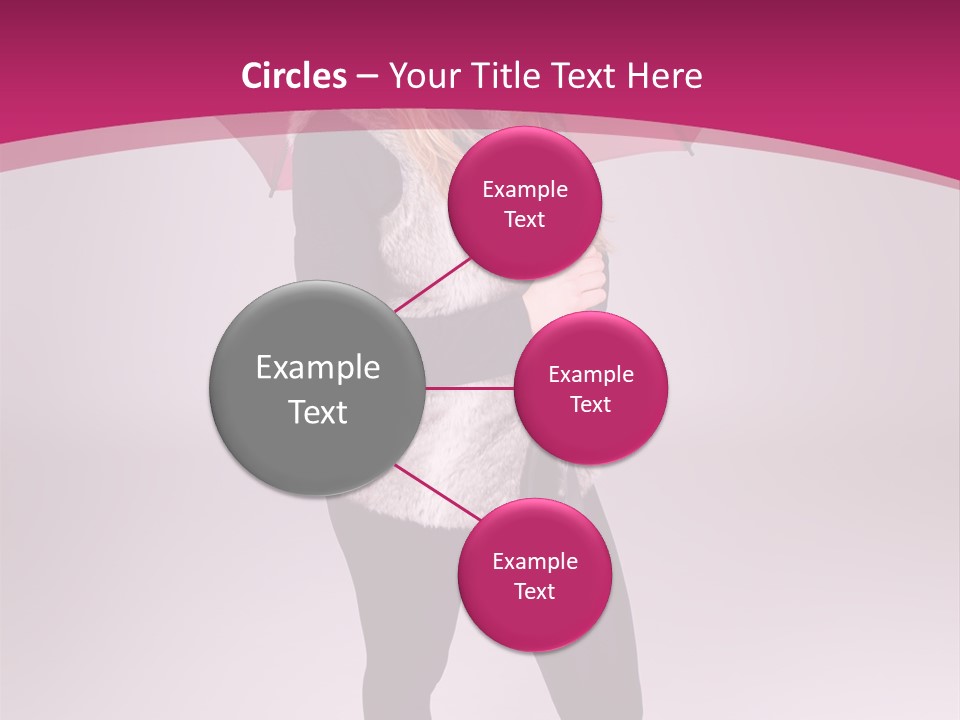 Young Cap Model PowerPoint Template