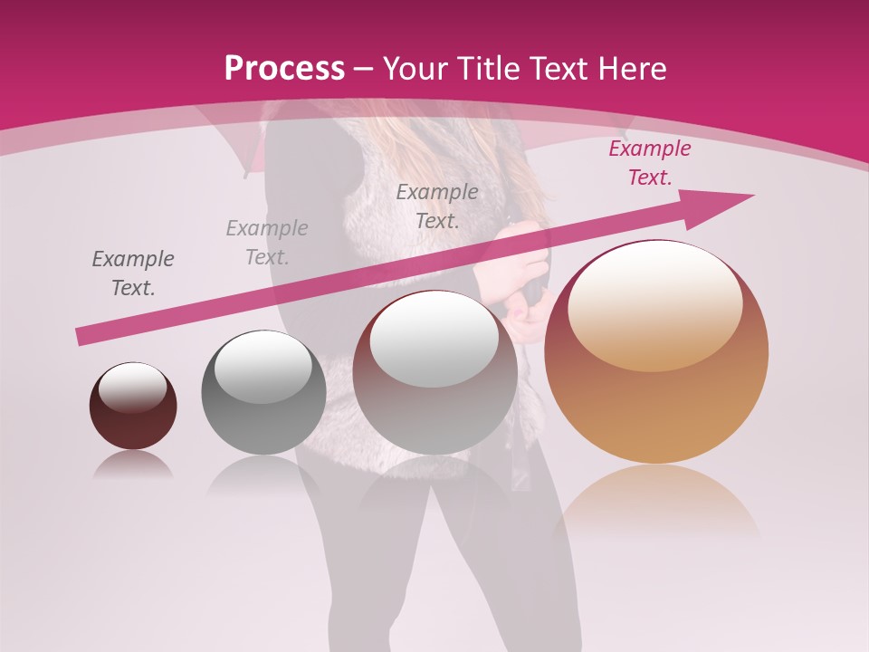 Young Cap Model PowerPoint Template