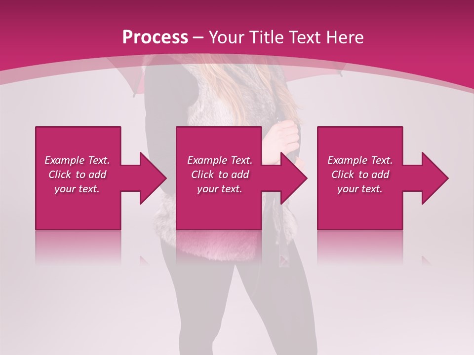 Young Cap Model PowerPoint Template