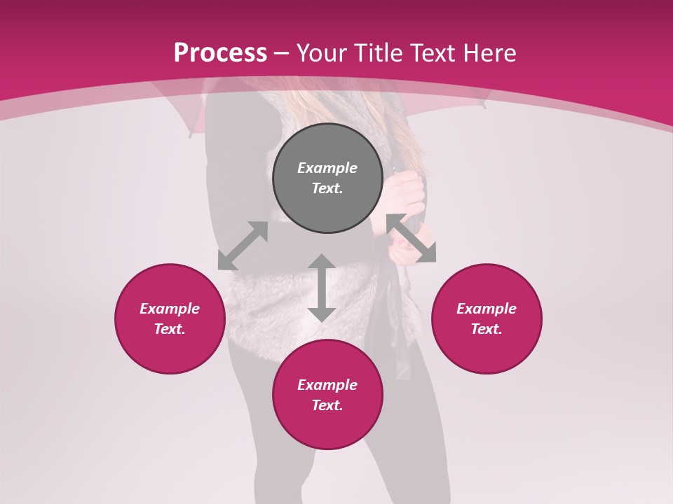 Young Cap Model PowerPoint Template