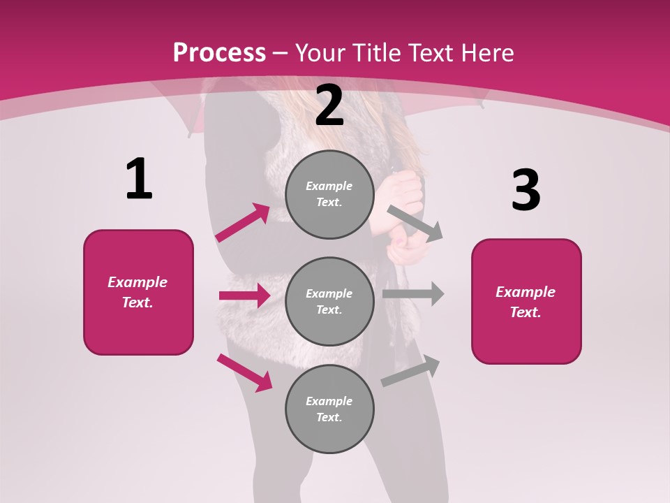 Young Cap Model PowerPoint Template