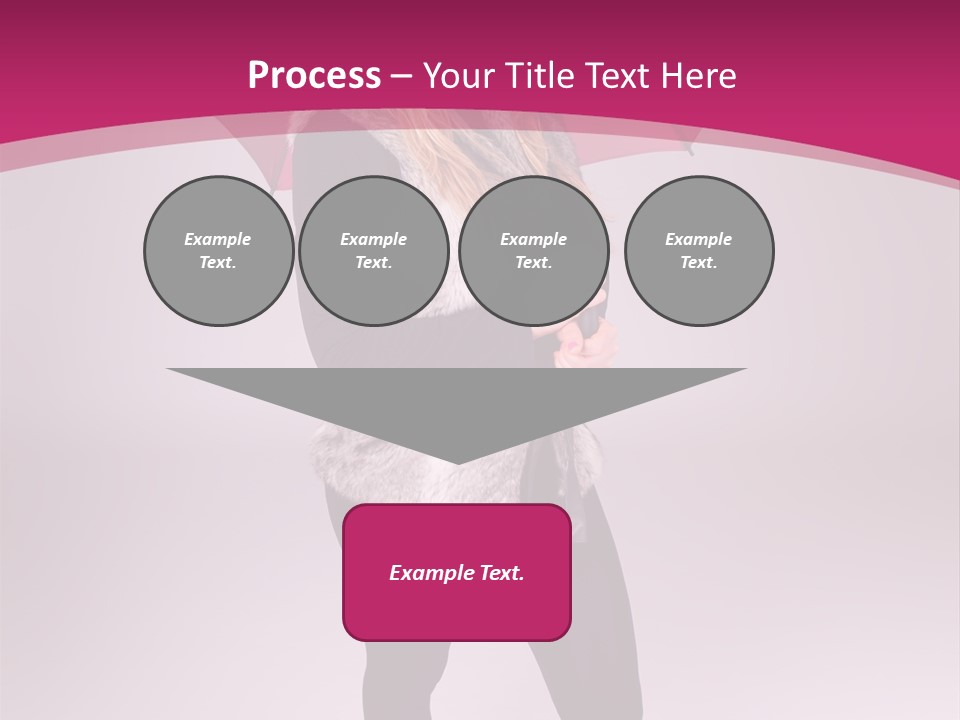 Young Cap Model PowerPoint Template