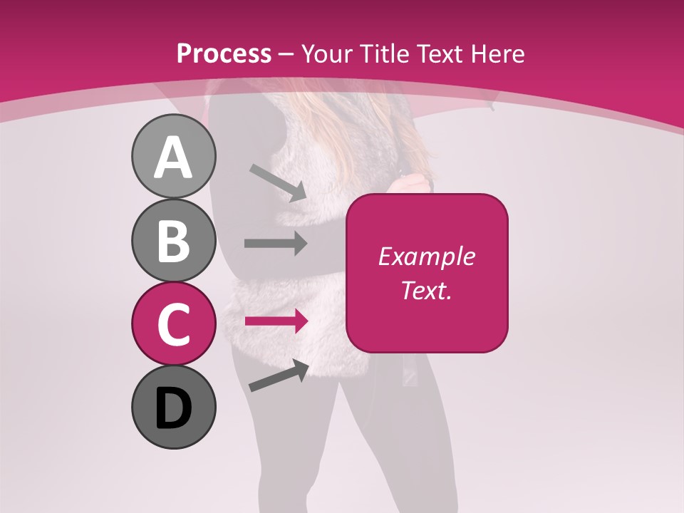 Young Cap Model PowerPoint Template