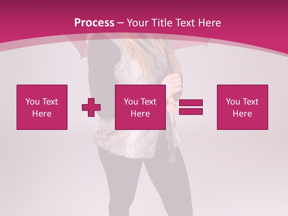 Young Cap Model PowerPoint Template