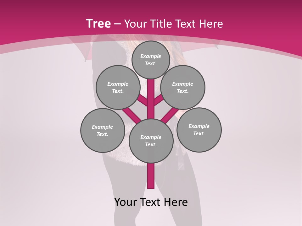 Young Cap Model PowerPoint Template