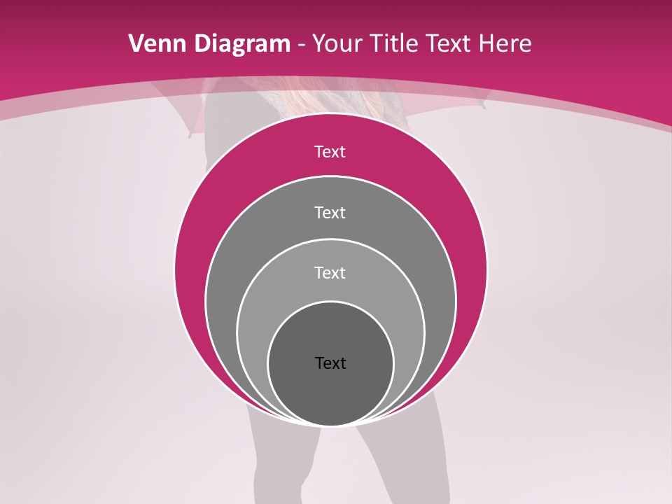Young Cap Model PowerPoint Template