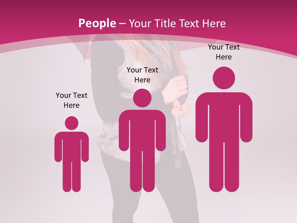 Young Cap Model PowerPoint Template