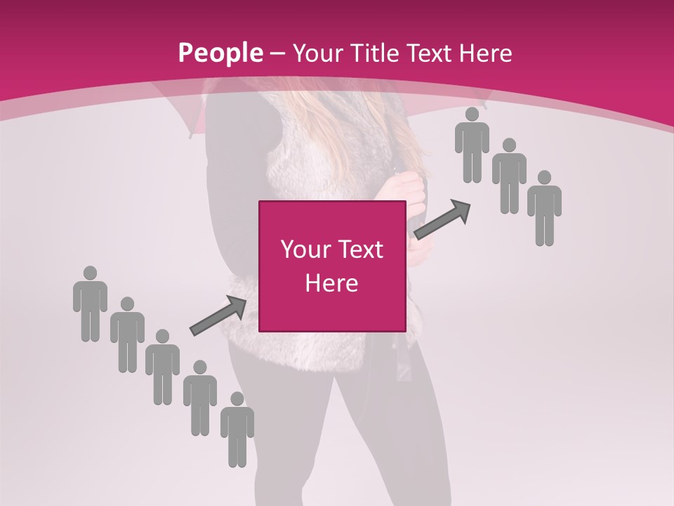 Young Cap Model PowerPoint Template