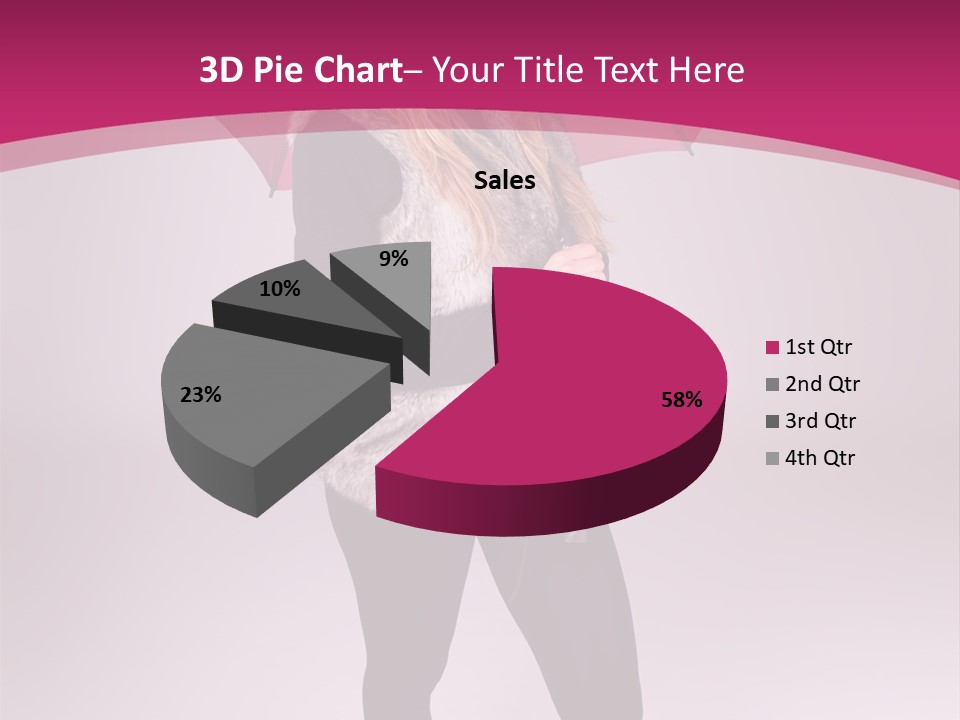 Young Cap Model PowerPoint Template