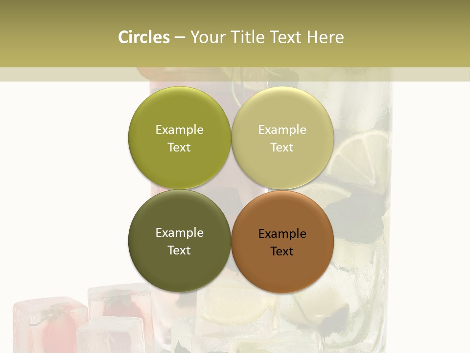 Taste Thirsty Cool PowerPoint Template