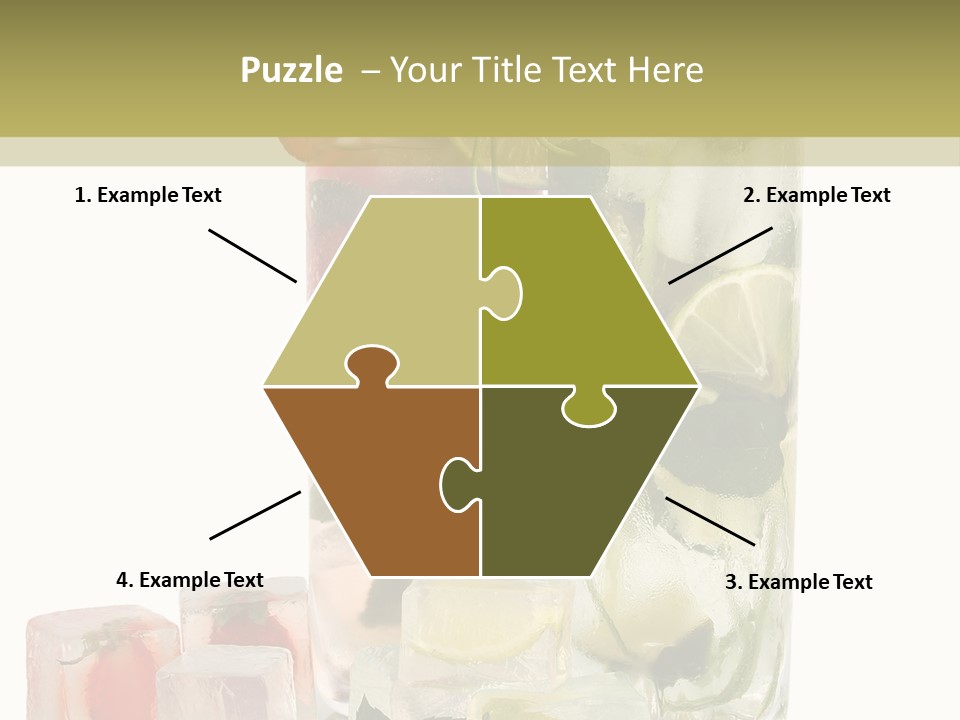 Taste Thirsty Cool PowerPoint Template