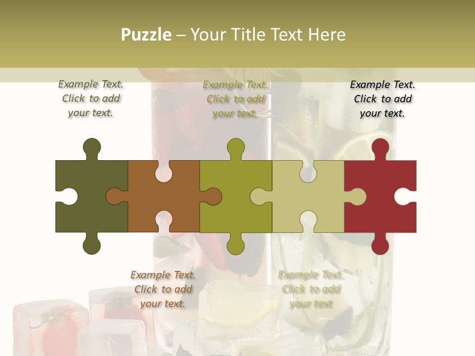 Taste Thirsty Cool PowerPoint Template