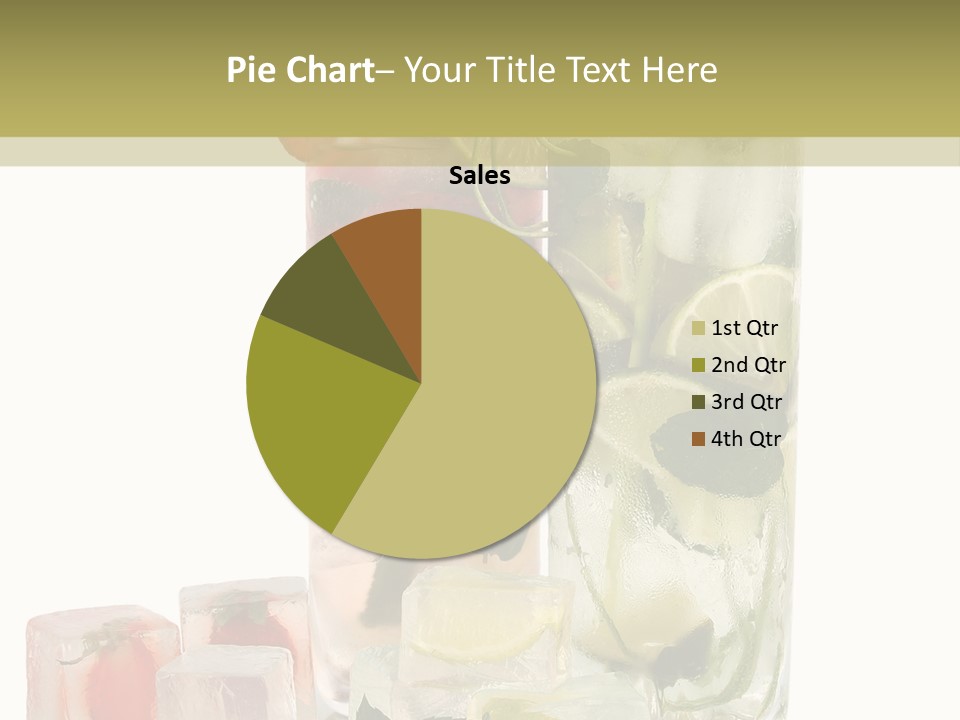 Taste Thirsty Cool PowerPoint Template