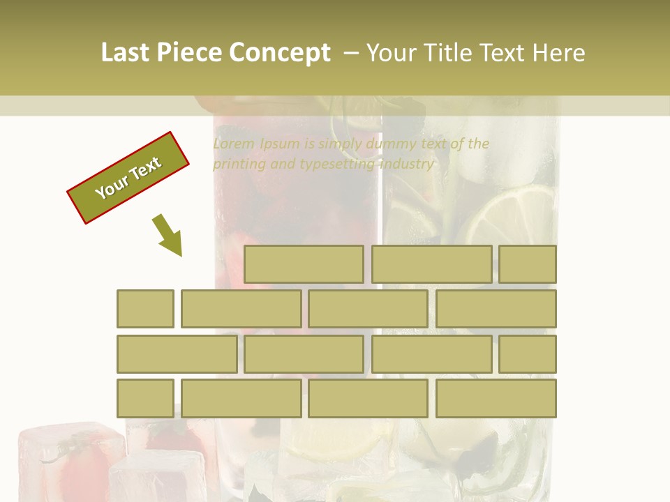 Taste Thirsty Cool PowerPoint Template