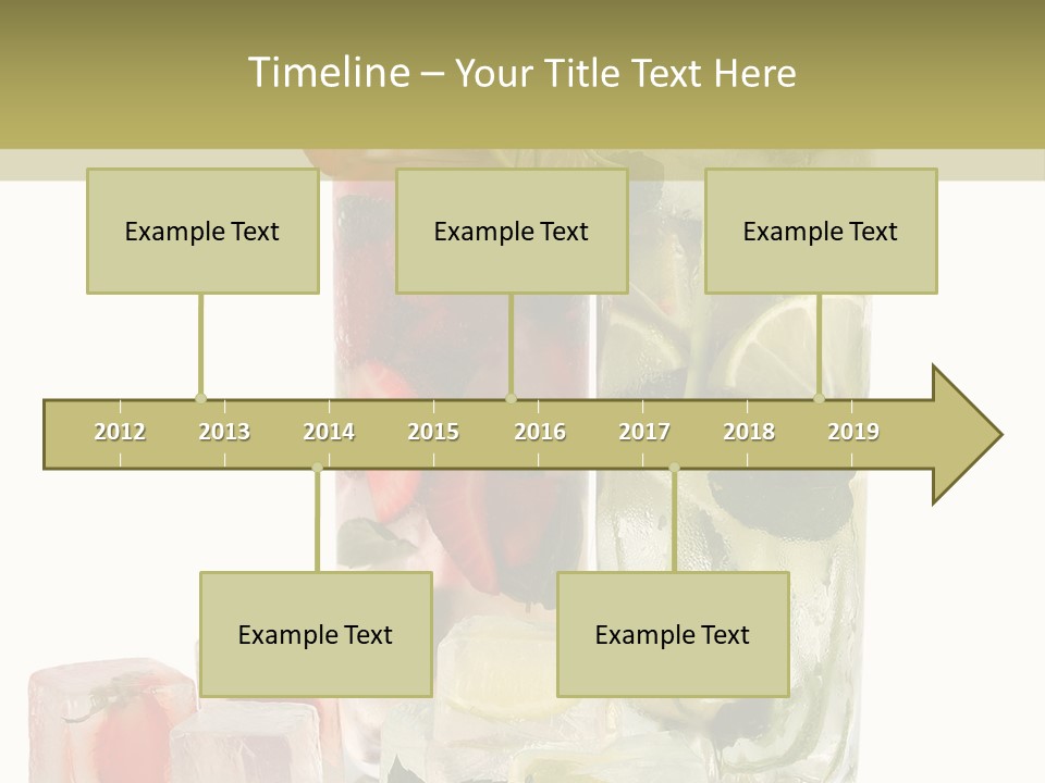 Taste Thirsty Cool PowerPoint Template