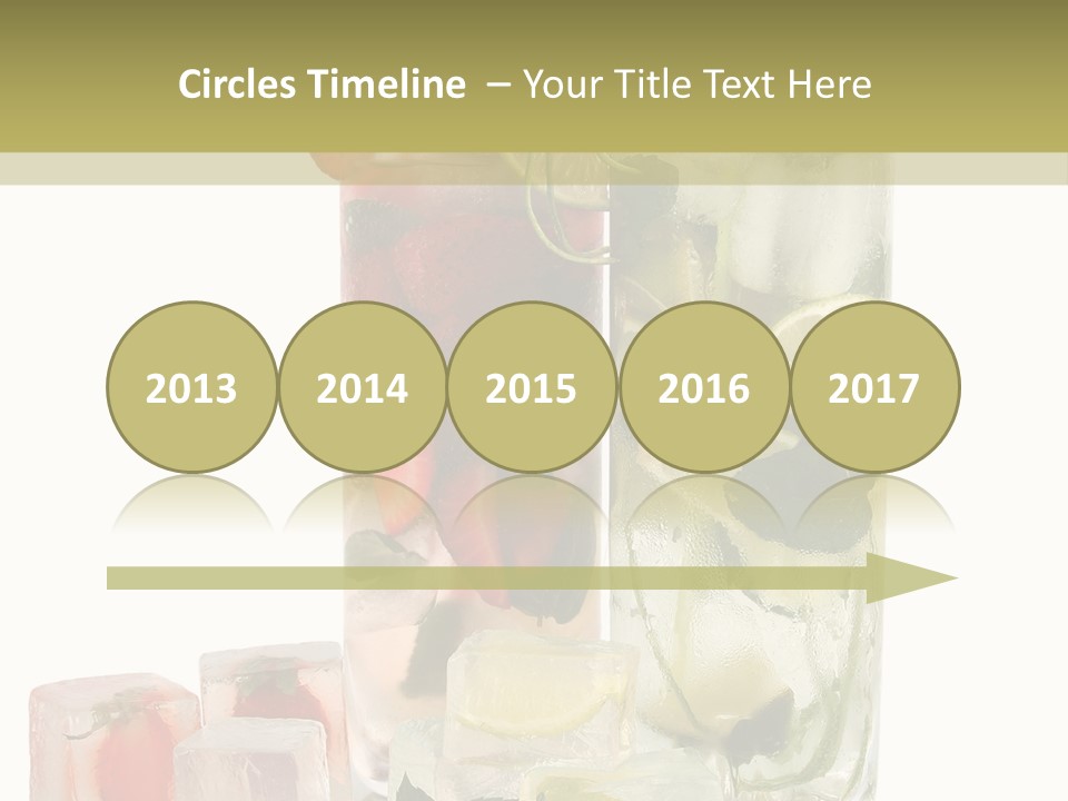 Taste Thirsty Cool PowerPoint Template