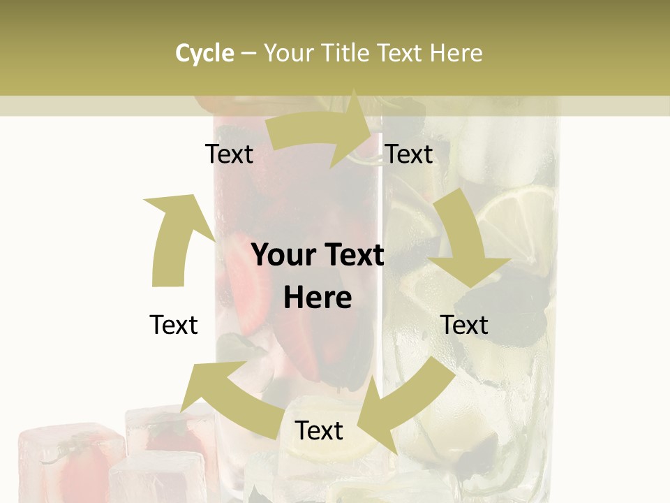 Taste Thirsty Cool PowerPoint Template