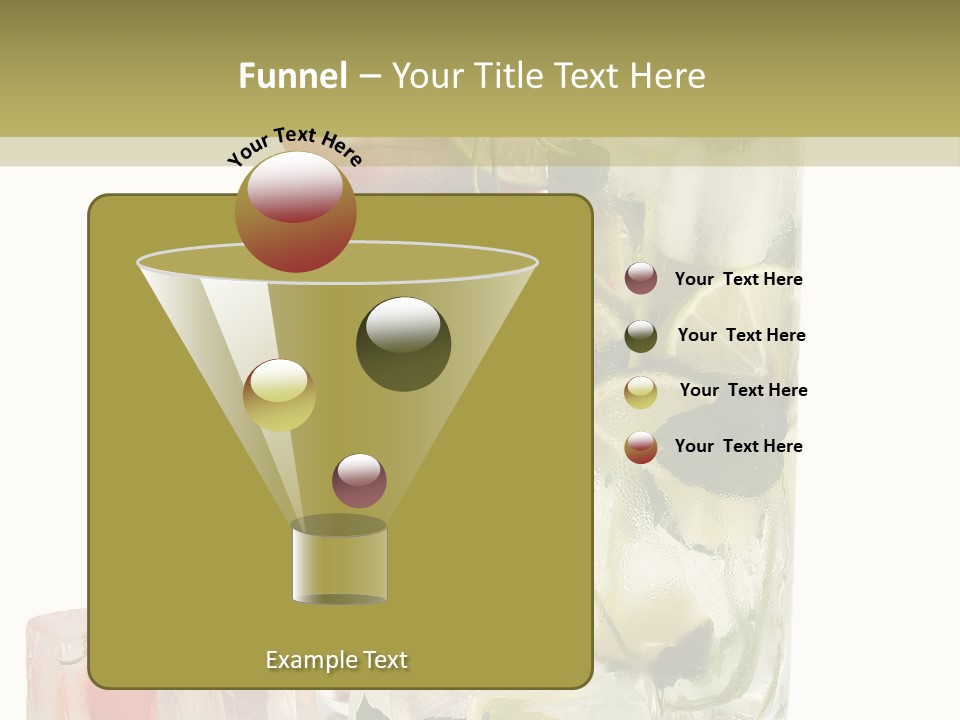 Taste Thirsty Cool PowerPoint Template