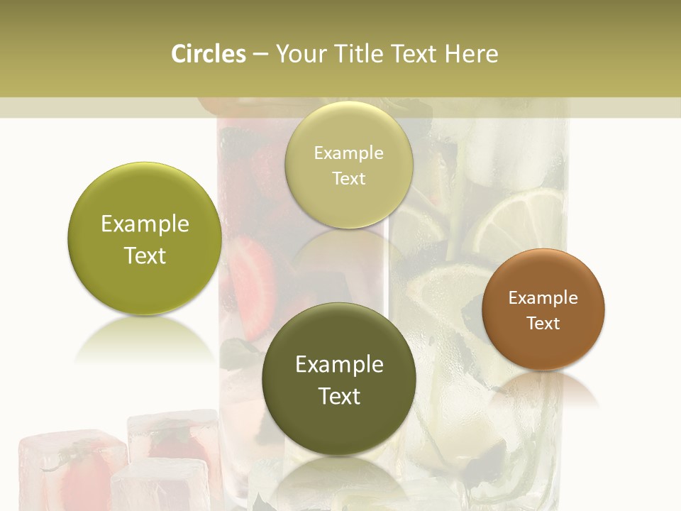 Taste Thirsty Cool PowerPoint Template