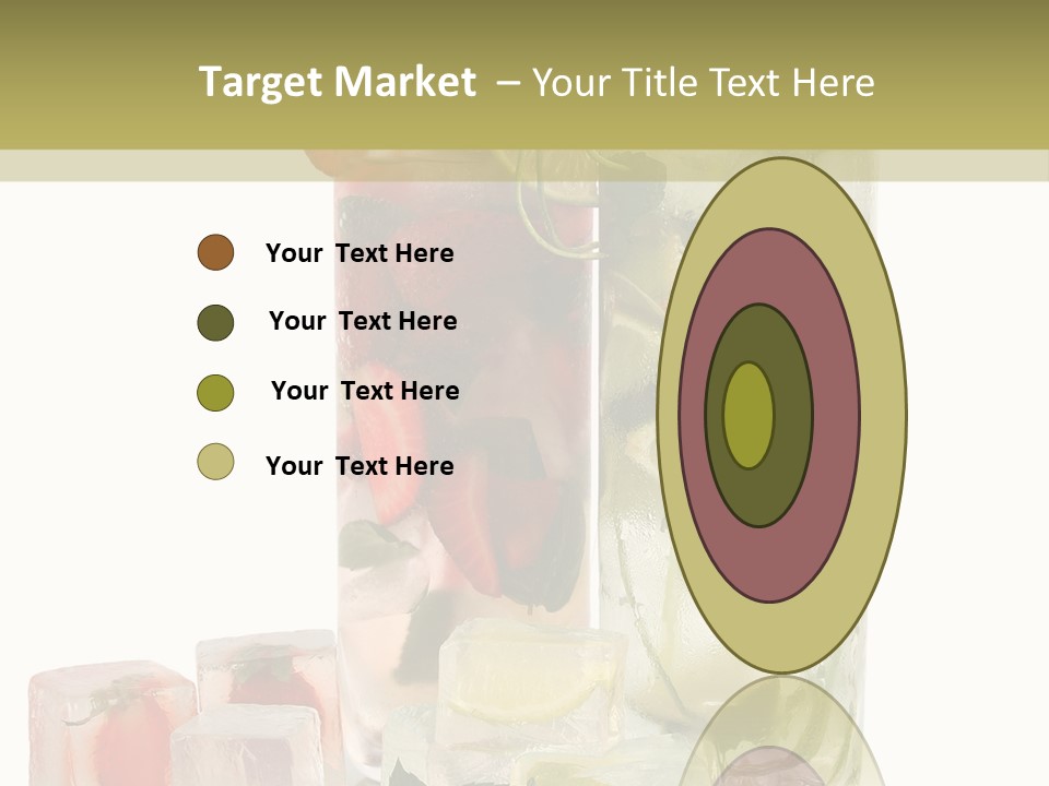 Taste Thirsty Cool PowerPoint Template