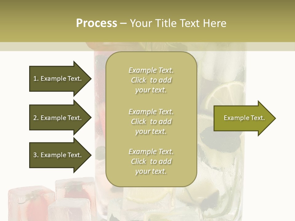 Taste Thirsty Cool PowerPoint Template