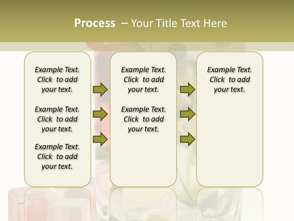 Taste Thirsty Cool PowerPoint Template