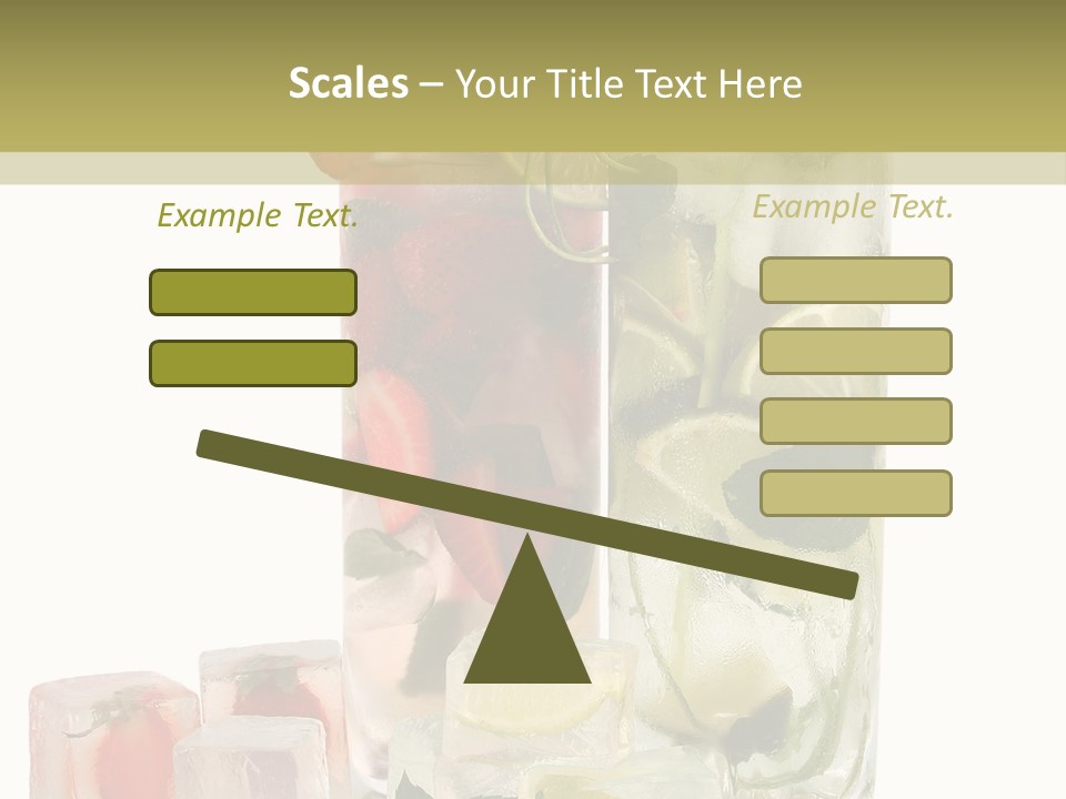 Taste Thirsty Cool PowerPoint Template