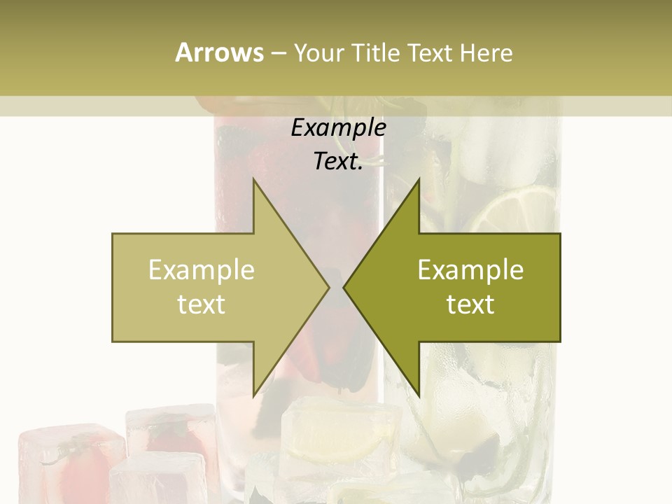 Taste Thirsty Cool PowerPoint Template