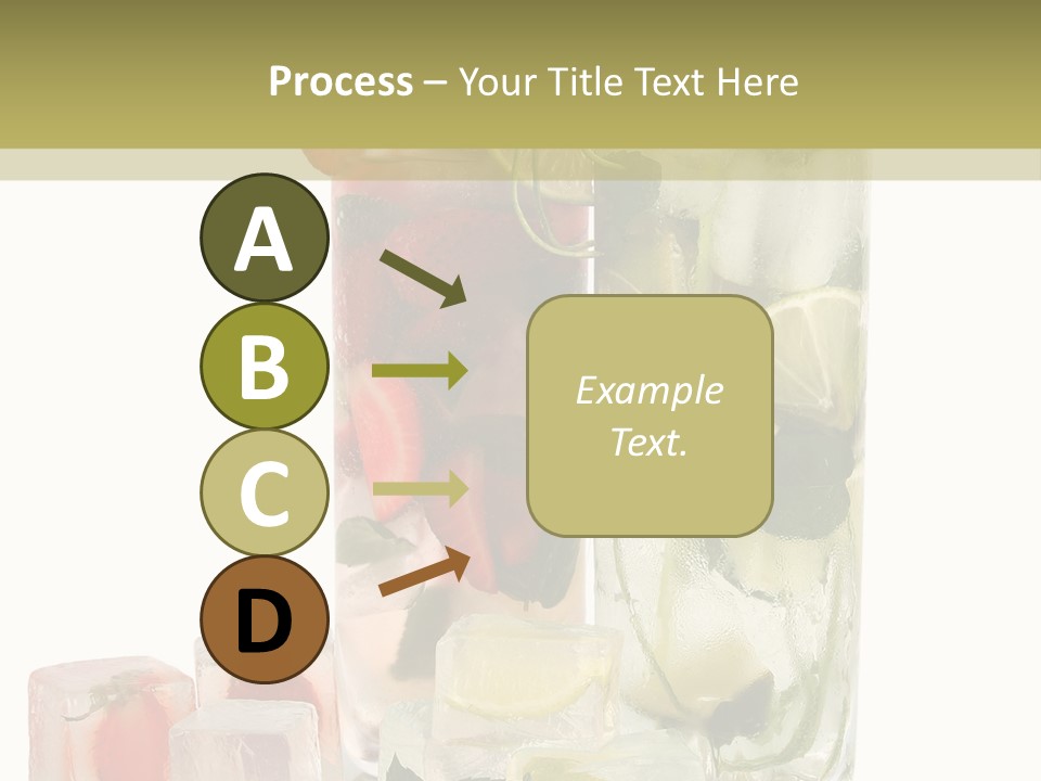 Taste Thirsty Cool PowerPoint Template