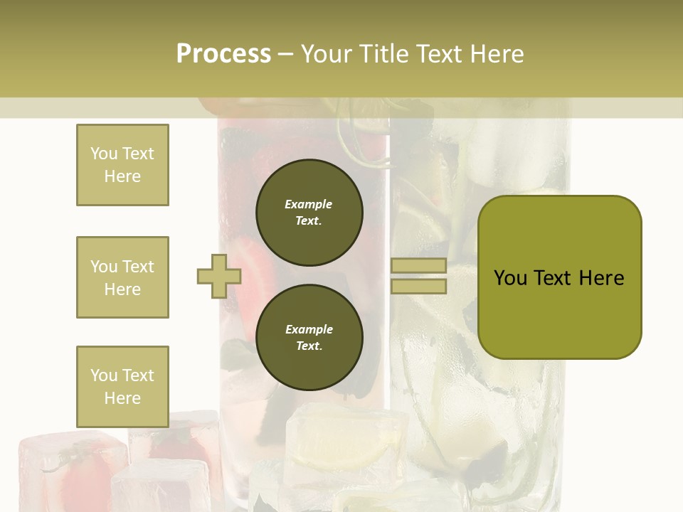 Taste Thirsty Cool PowerPoint Template