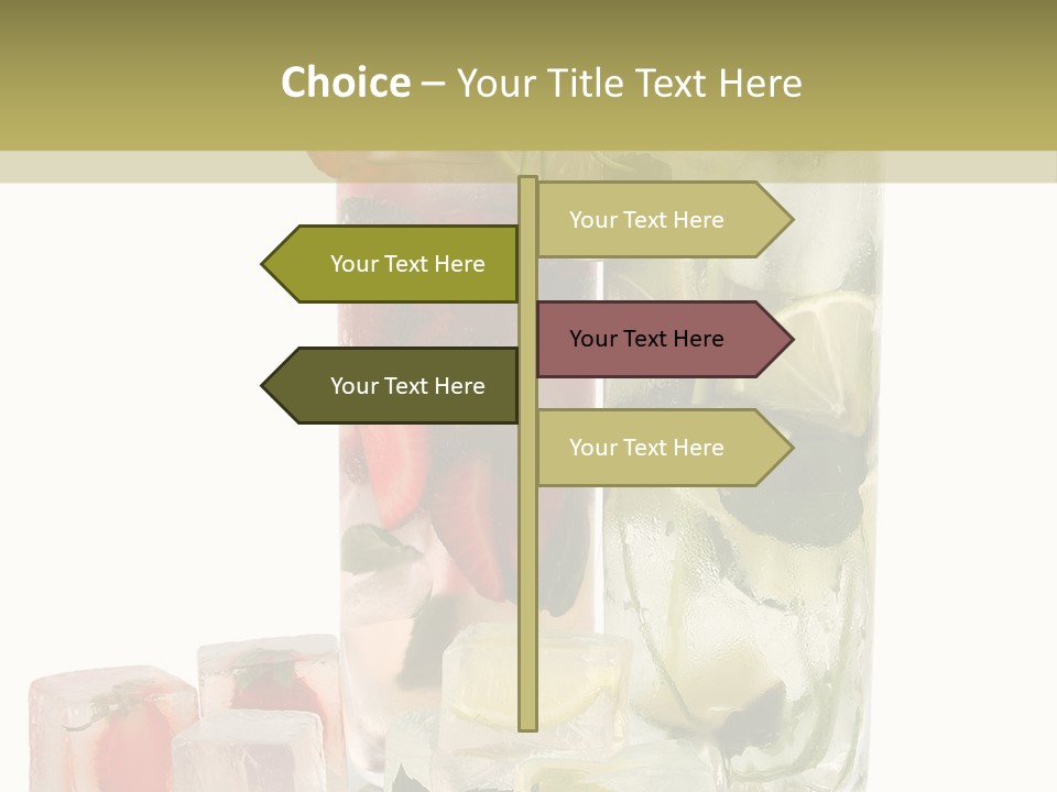 Taste Thirsty Cool PowerPoint Template