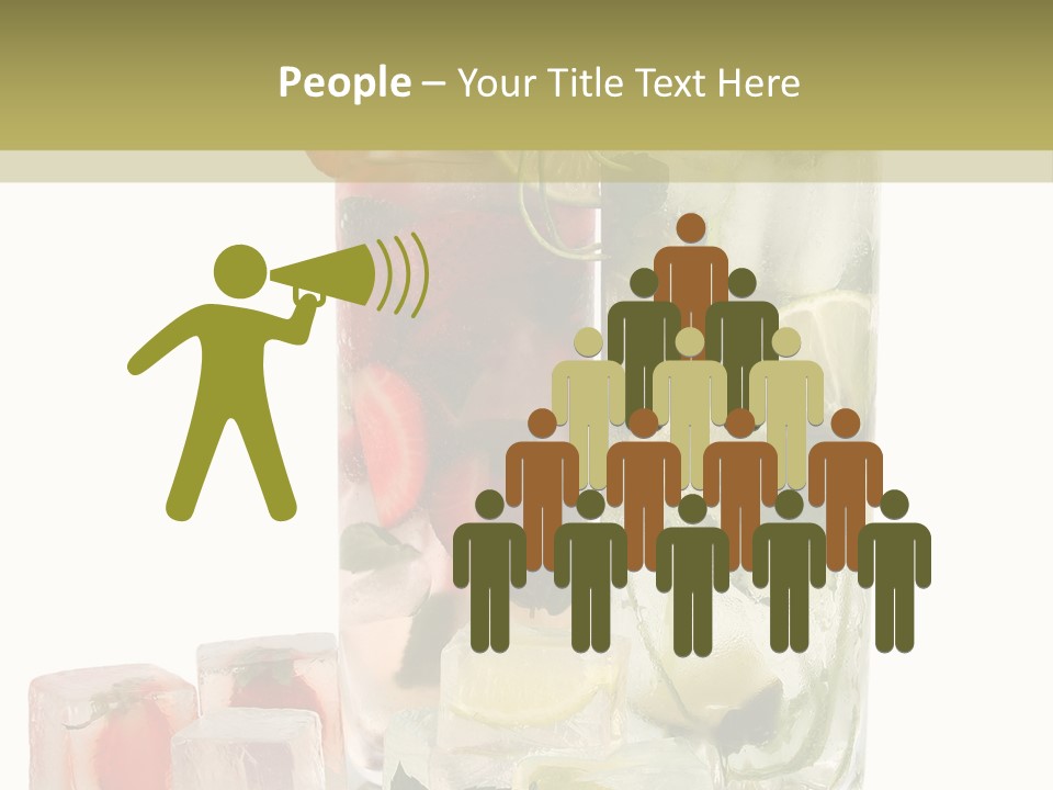 Taste Thirsty Cool PowerPoint Template