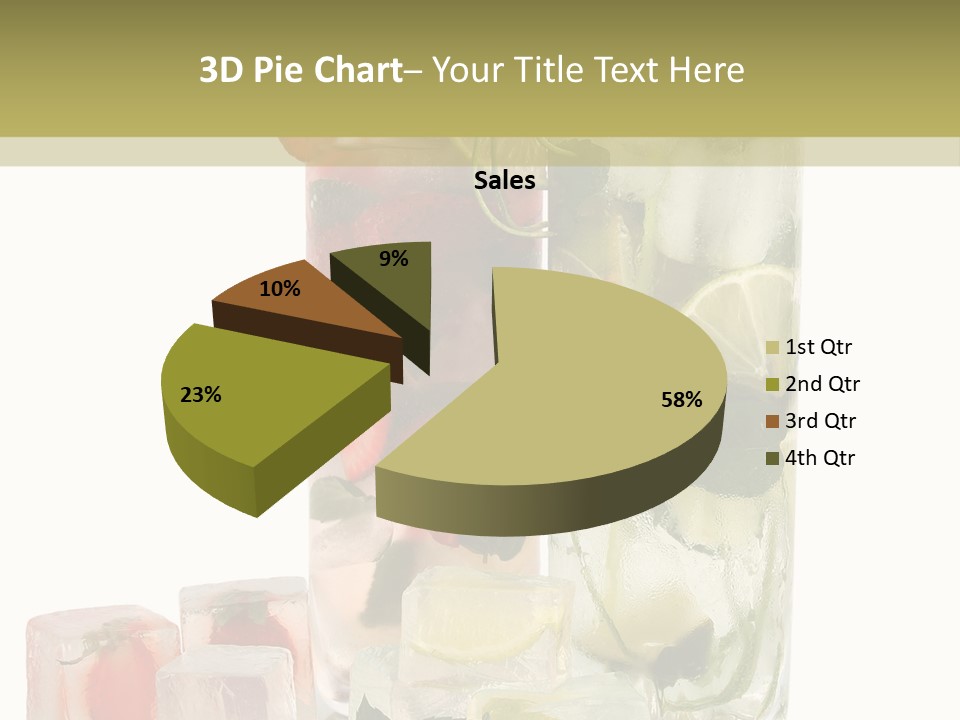 Taste Thirsty Cool PowerPoint Template