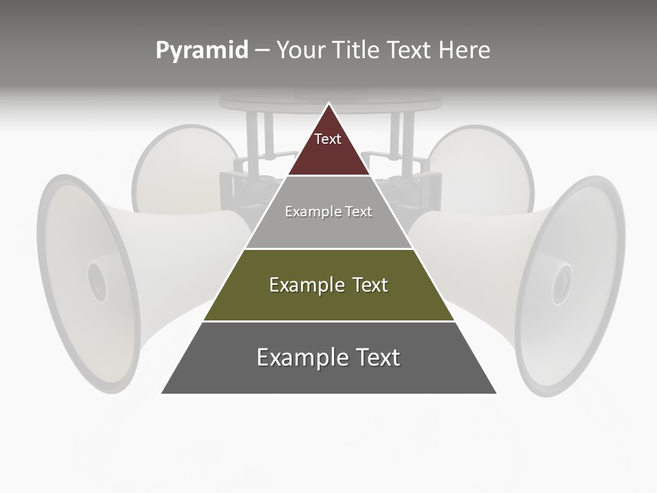 Announcement Audio Powerful PowerPoint Template