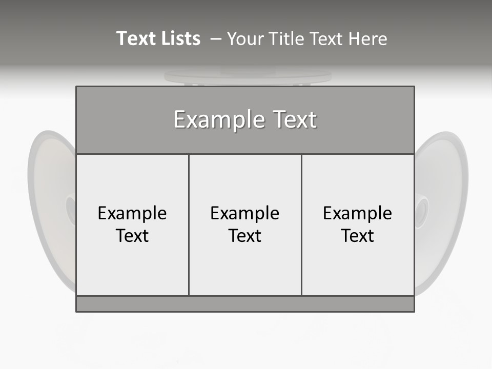 Announcement Audio Powerful PowerPoint Template