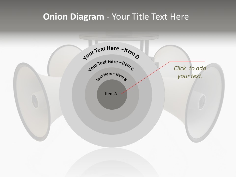 Announcement Audio Powerful PowerPoint Template