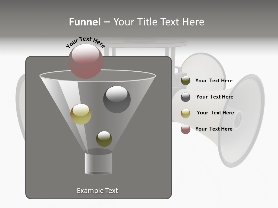 Announcement Audio Powerful PowerPoint Template
