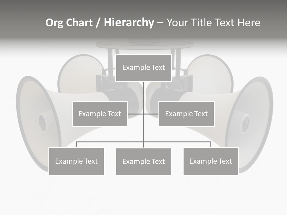 Announcement Audio Powerful PowerPoint Template