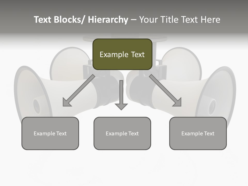 Announcement Audio Powerful PowerPoint Template