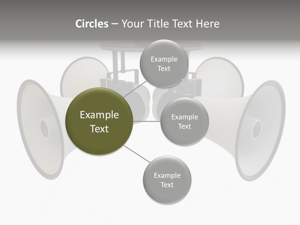 Announcement Audio Powerful PowerPoint Template