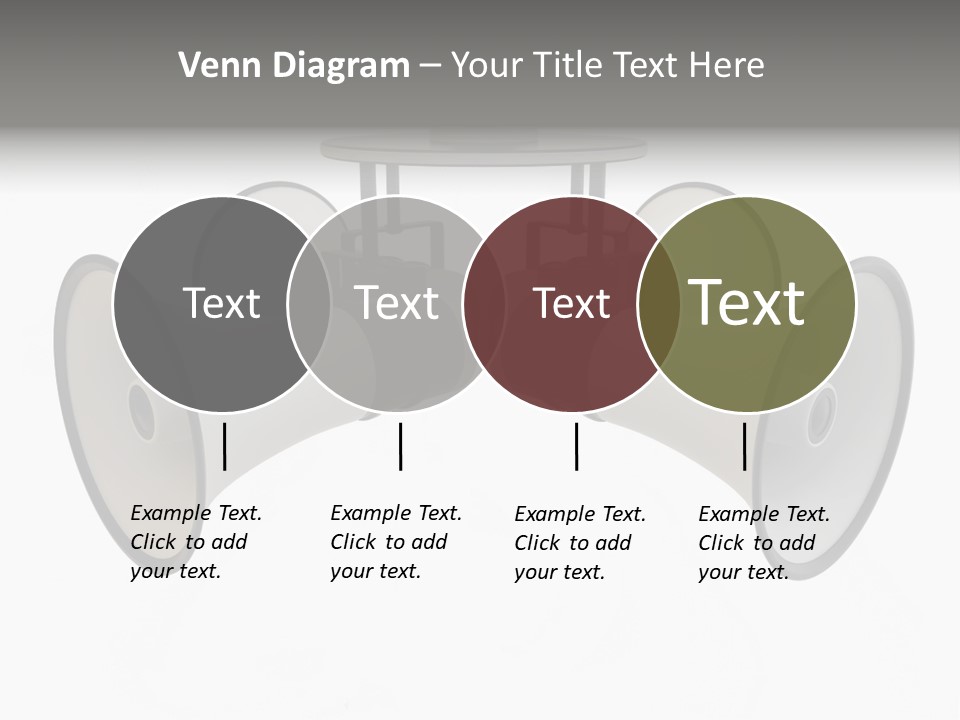 Announcement Audio Powerful PowerPoint Template