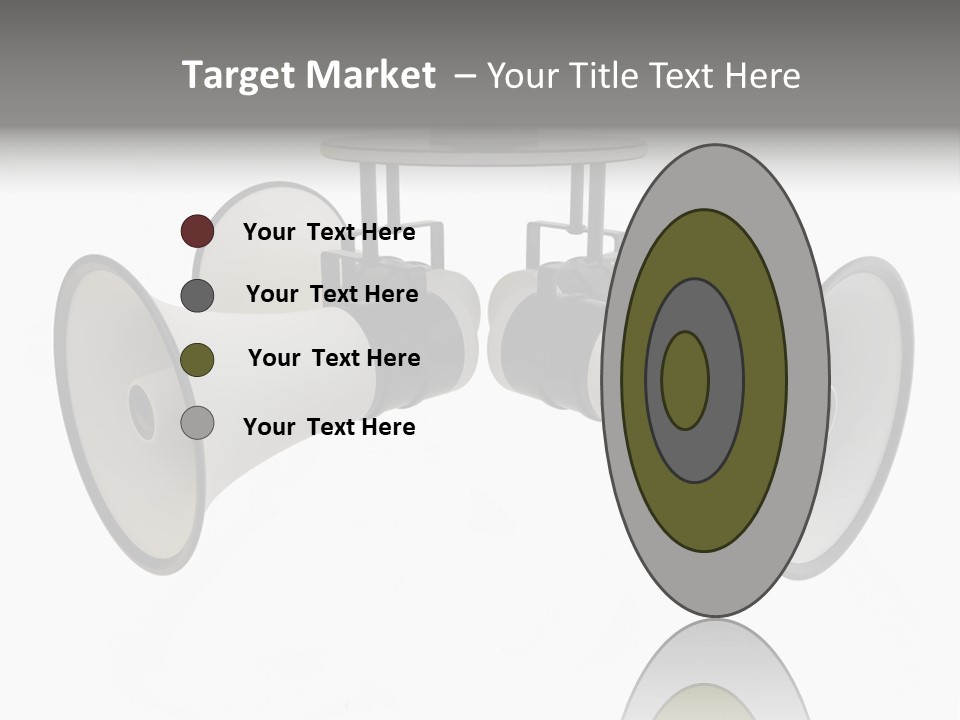 Announcement Audio Powerful PowerPoint Template