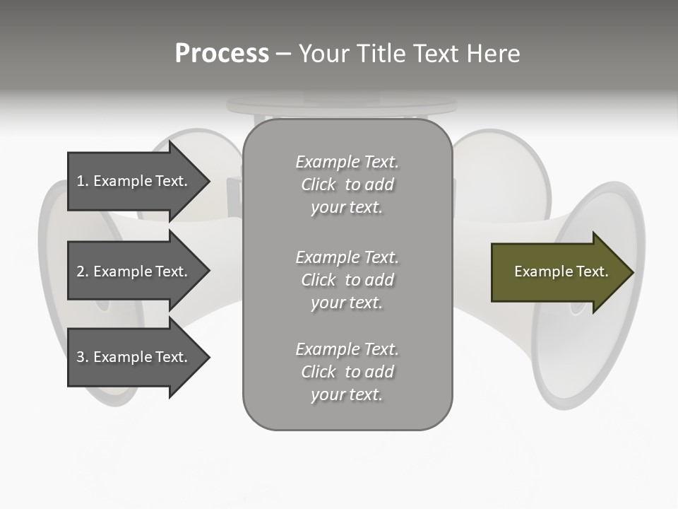 Announcement Audio Powerful PowerPoint Template