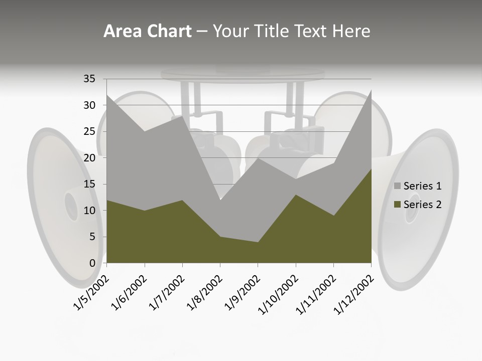 Announcement Audio Powerful PowerPoint Template