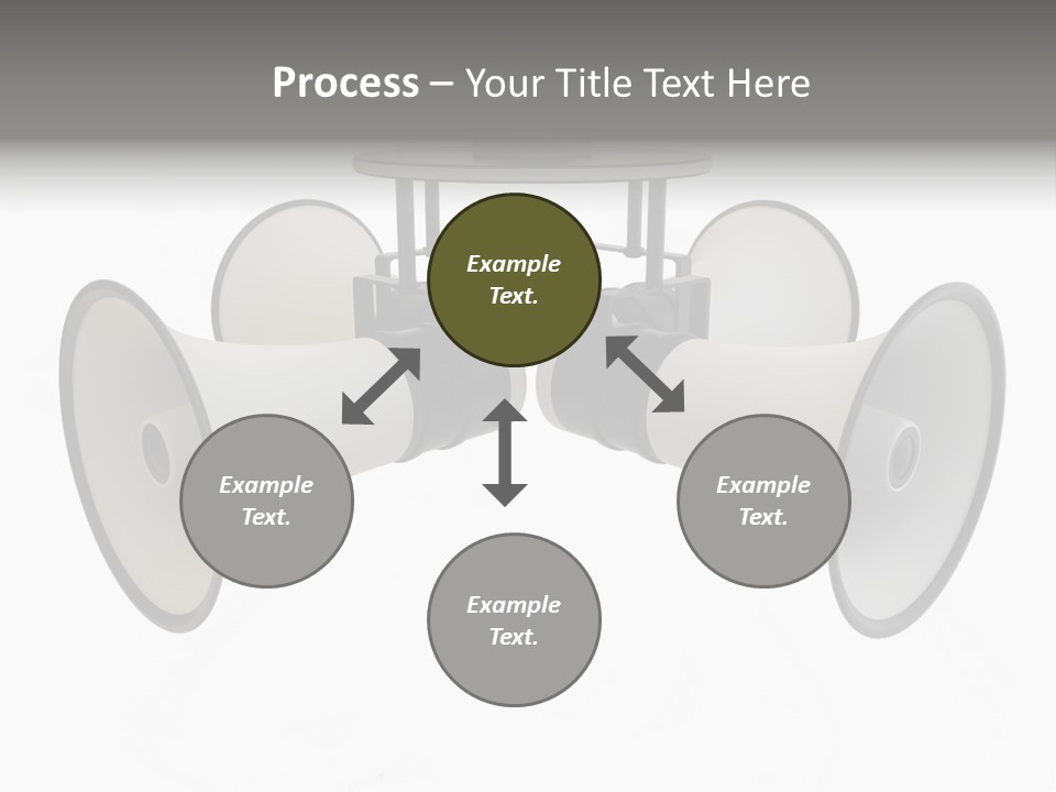 Announcement Audio Powerful PowerPoint Template