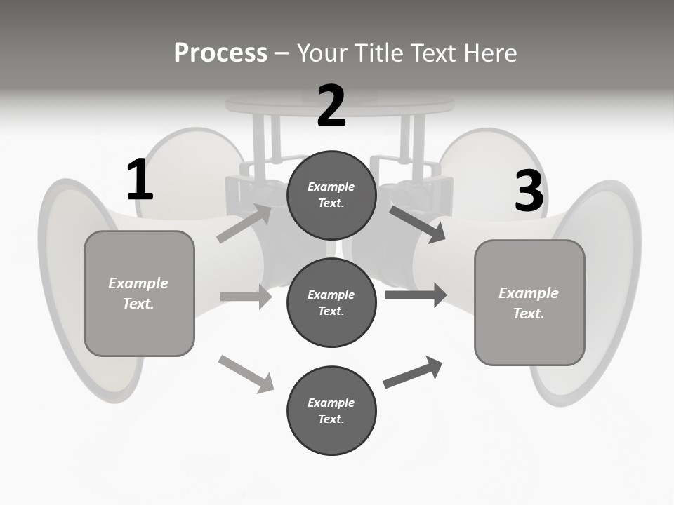 Announcement Audio Powerful PowerPoint Template