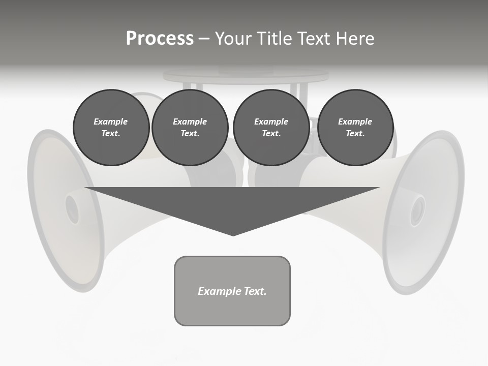 Announcement Audio Powerful PowerPoint Template